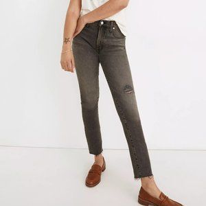 Madewell The Perfect Vintage Jean in Cosner Wash: Knee-Rip Edition 25